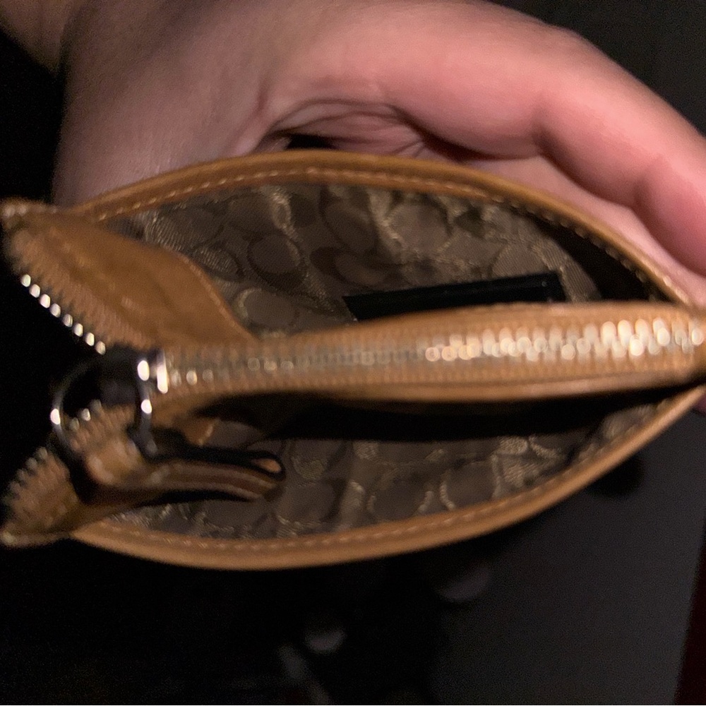 Coach Leather Coin Purse - Picture 4 of 4